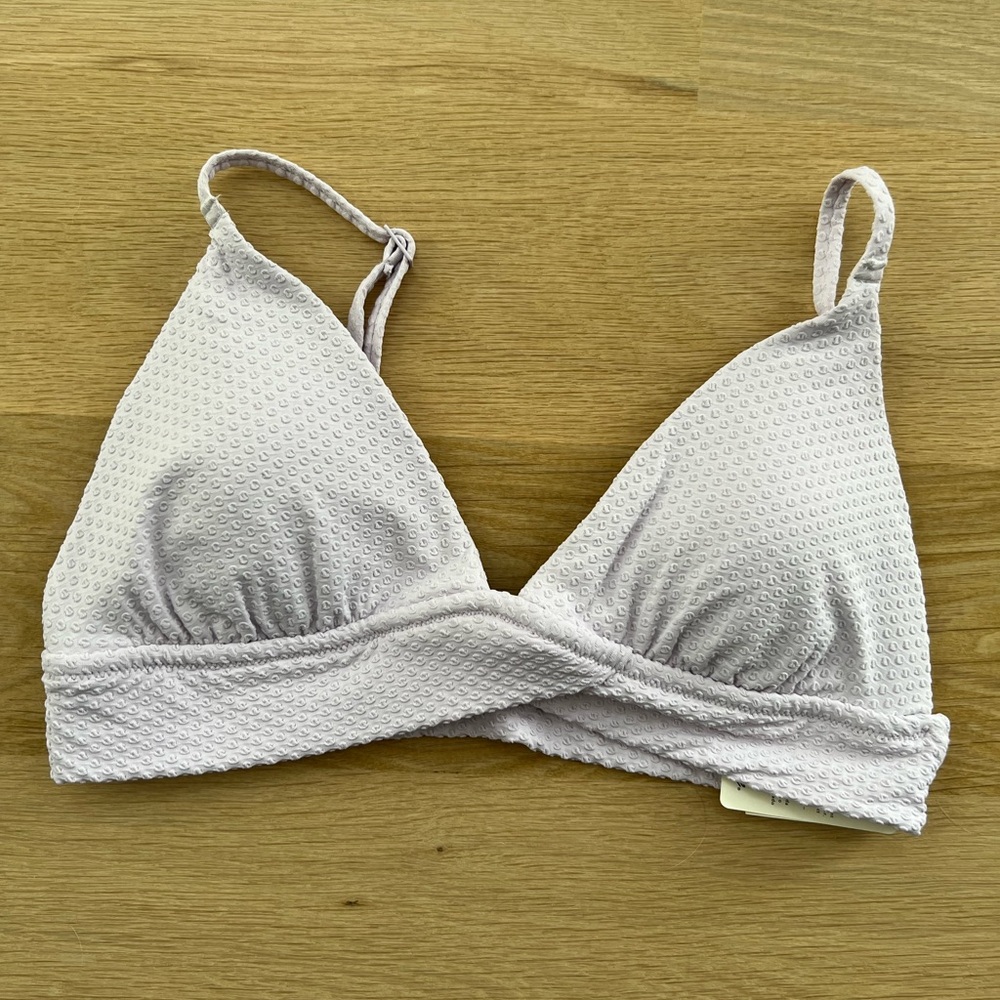 Aerie Triangle Bikini Top NWT